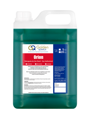 Detergente neutro industrial – Orion Inodoro com Tensoativo Biodegradável