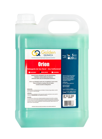 Orion Erva Doce - Detergente neutro industrial