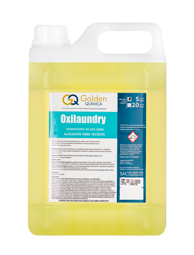 Oxilaundry - Alvejante para tecidos em lavanderia industrial