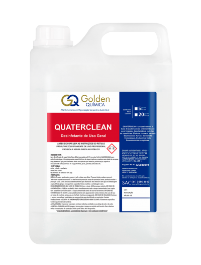 QuaterClean - Desinfetante de uso hospitalar e geral